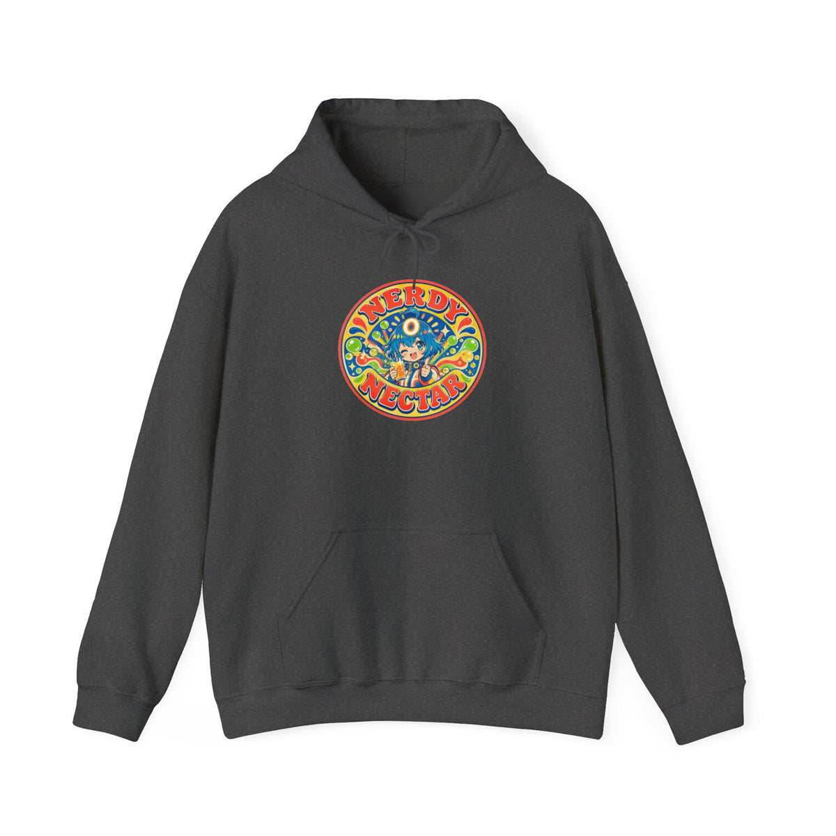 Nerdy Nectar Retro Soda Can Tee - Vintage Anime Pop Art Hoodie