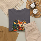 Just One More Volume Shirt | Cozy Fox Book Lover Tee, Late Night Reader Gift