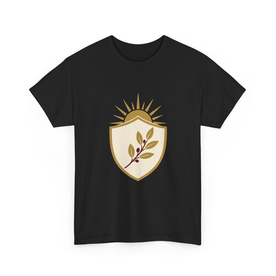 Olive Branch Shield T-Shirt - Original Faith Graphic