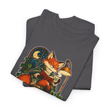 Just One More Volume Shirt | Cozy Fox Book Lover Tee, Late Night Reader Gift