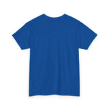 Pixel Chill Tee: Geometric Couch Napping Under Pixel Stars