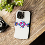 Soulbound Pixel Heart Tee - Anime Sub/Dub Fan Identity Slim Phone Case