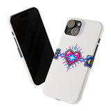 Soulbound Pixel Heart Tee - Anime Sub/Dub Fan Identity Slim Phone Case